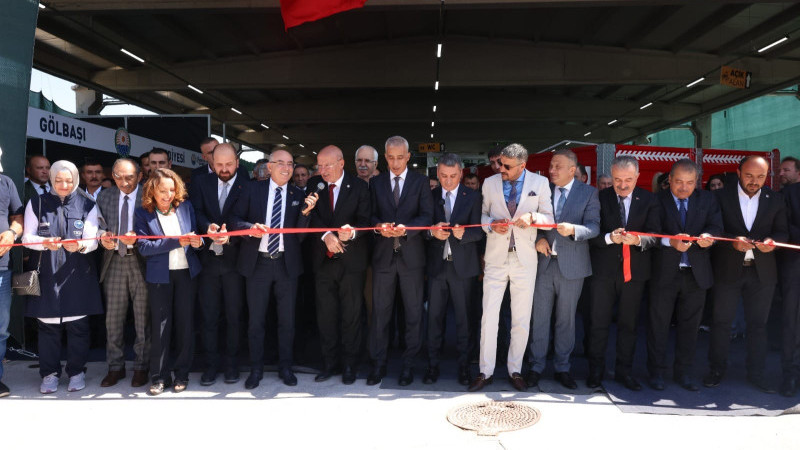 AGROTEC 2023 26. Uluslararası Tarım Fuarı Gölbaşı'nda açıldı.