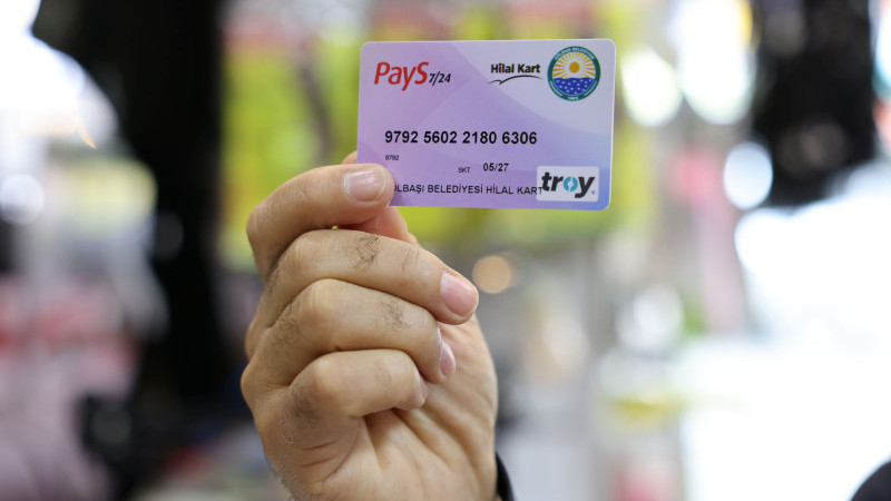 Gölbaşı Belediyesi Hilal Kart alışverişini 1500 liraya çıkardı