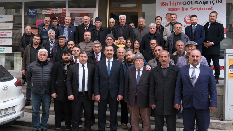 BBP Gölbaşı Adayı Koçak'a bağımsız destek