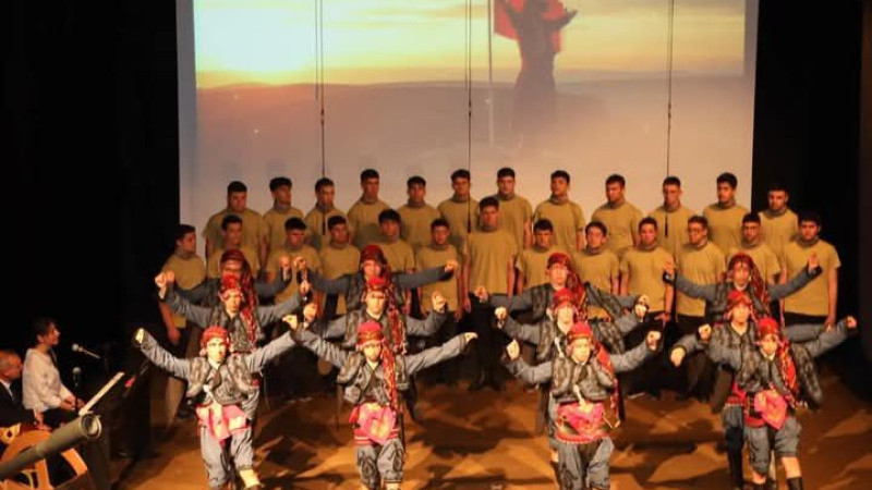 Gölbaşı'nda, Çanakkale ruhu yaşatıldı