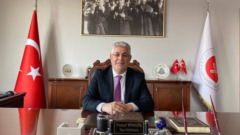 GÖLBAŞI MÜFTÜSÜ YUSUF BİNGÖL VEDA MESAJI  VERDİ...