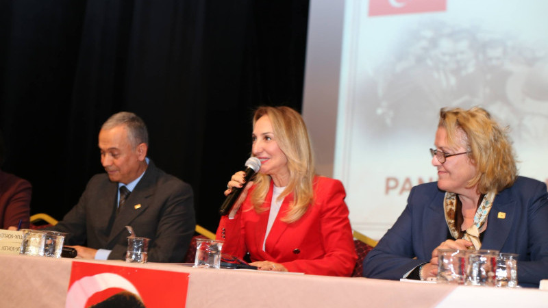 Atatürk'ün Ankara'ya Gelişi için söyleşi gerçekleştirildi.