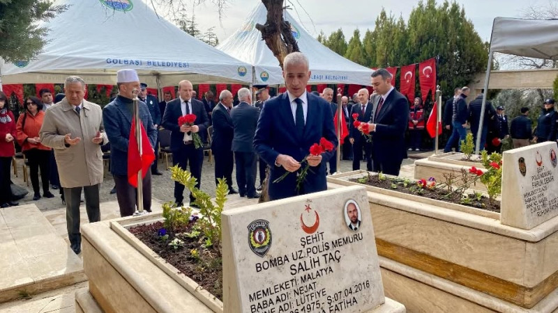  Gölbaşı'nda Şehitler Günü'nde etkinlikler yapıldı